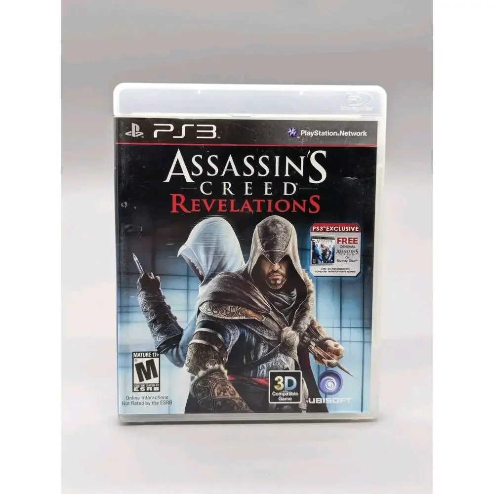 PS3 PlayStation 3 Games Lot Call of Duty Ghosts Assassins Creed 3 & Revelations